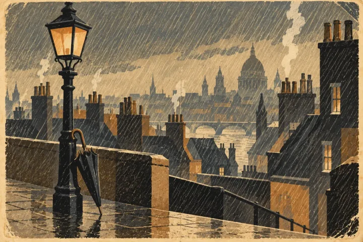 Arte da casa para Burberry