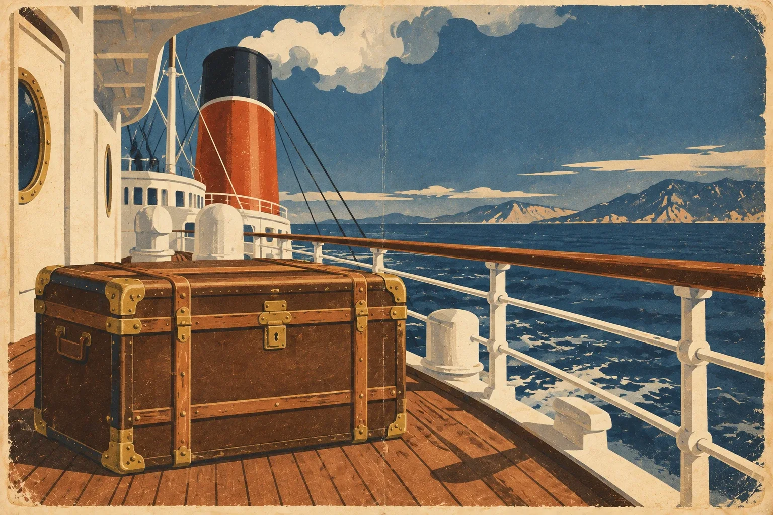 Arte da casa para Louis Vuitton