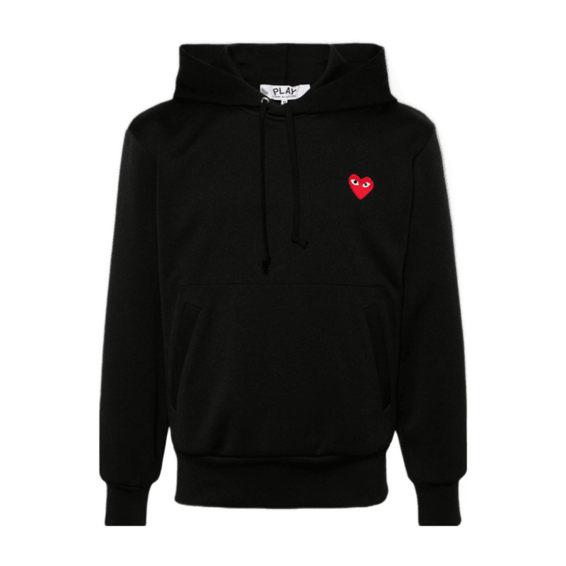 Comme des Garçons Moletom Play Preto