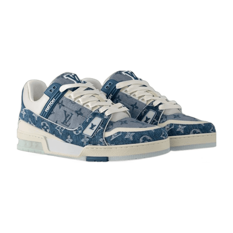 Louis Vuitton LV Trainer Azul Details