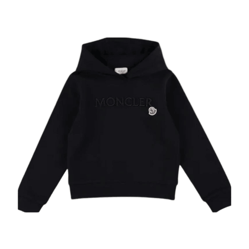 Moncler Hoodie Logo Preto