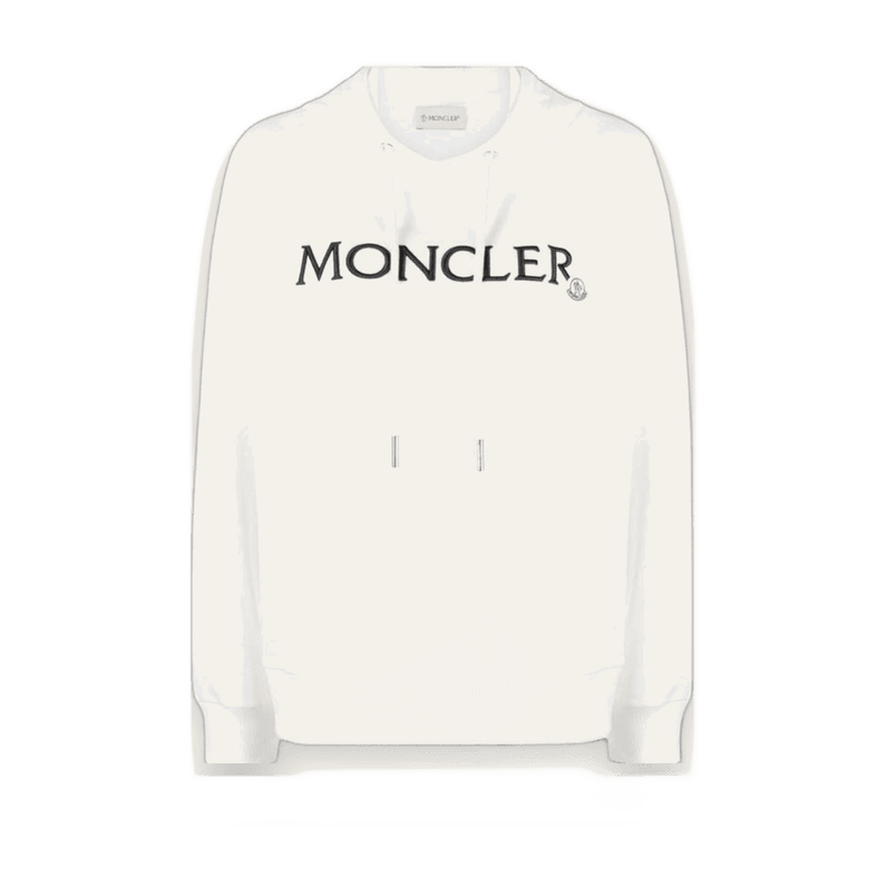 Moncler Hoodie Logo Branco