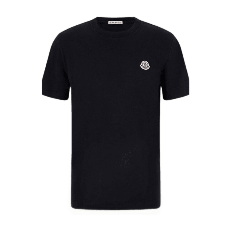Moncler Camiseta Basic Preta