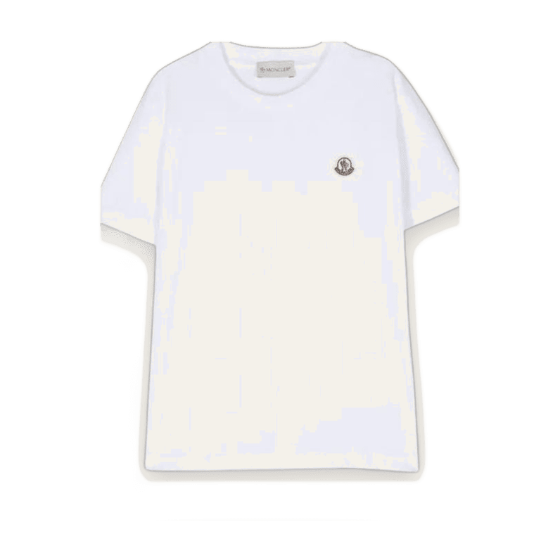 Moncler Camiseta Basic Branca