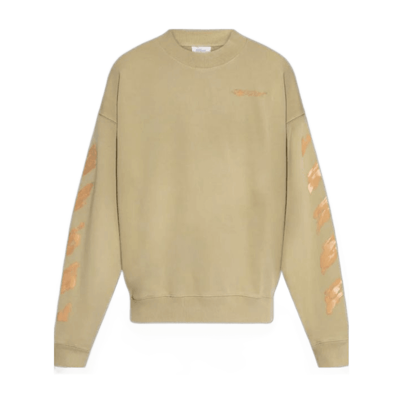 Off-White Suéter Bege